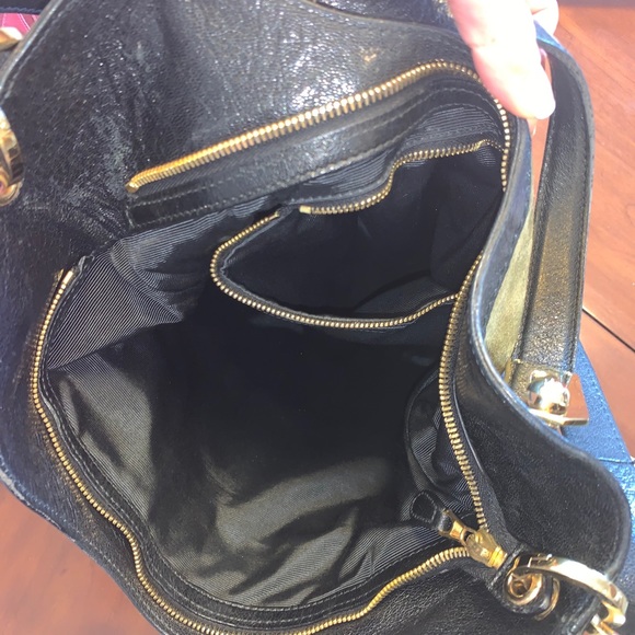 BALENCIAGA Suede Leather Tote Handbag,Olive Green. - Picture 11 of 13